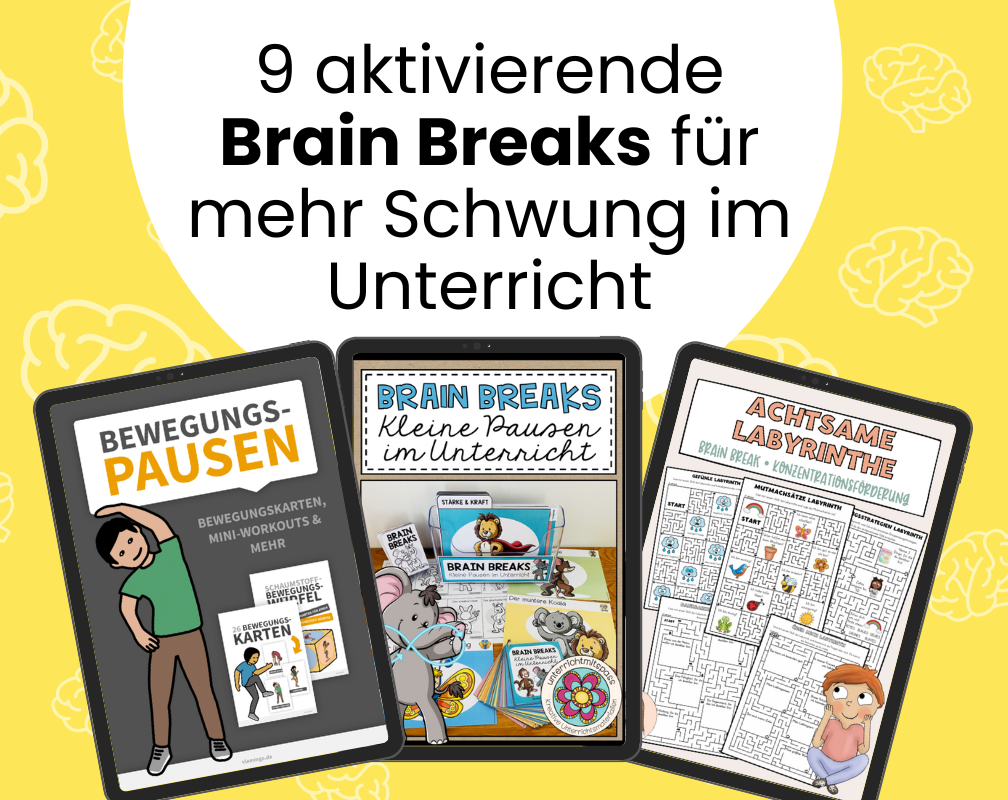 9 aktivierende Brain Breaks für produktive Pausen 🧠