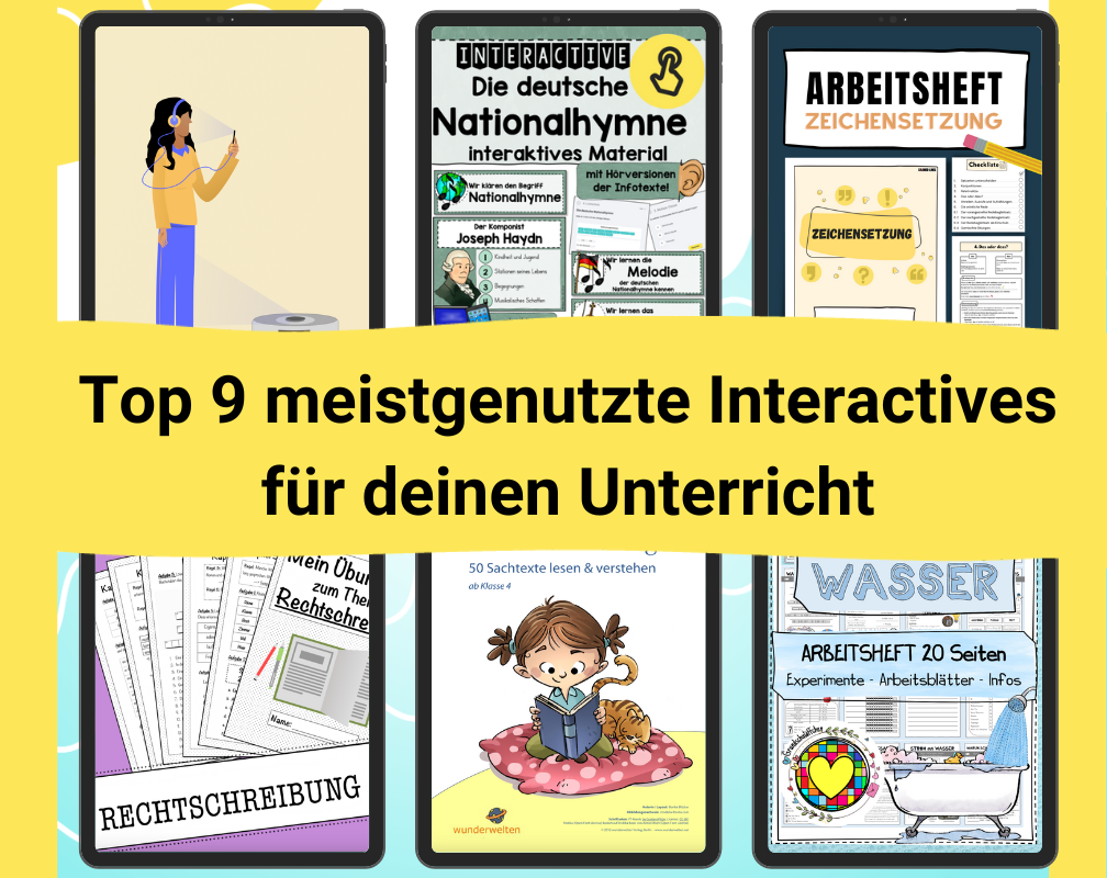 Top 9 meistgenutzte Interactives für deinen Unterricht