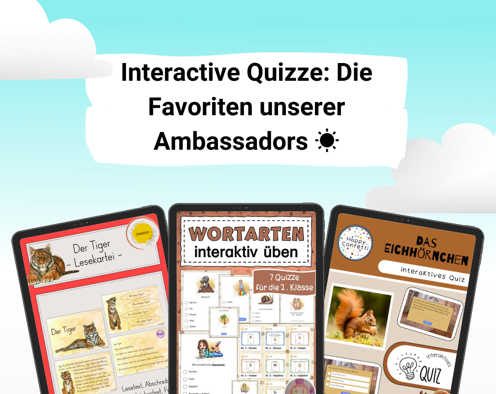 Quiz Empfehlungen: Die Top 10 unserer Interactive Ambassadors ☀️