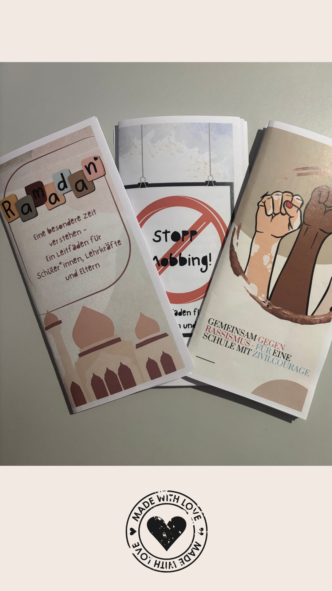 Miteinander statt Gegeneinander – Kostenlose Broschüren für mehr Verständnis, Respekt und Courage
