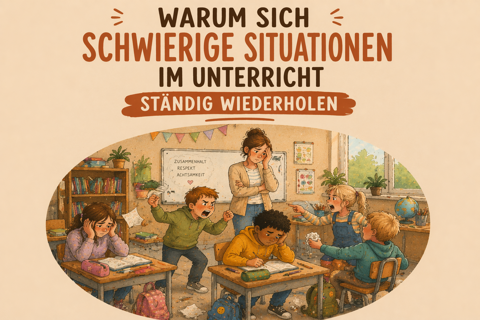 Warum sich schwierige Situationen im Unterricht ständig wiederholen