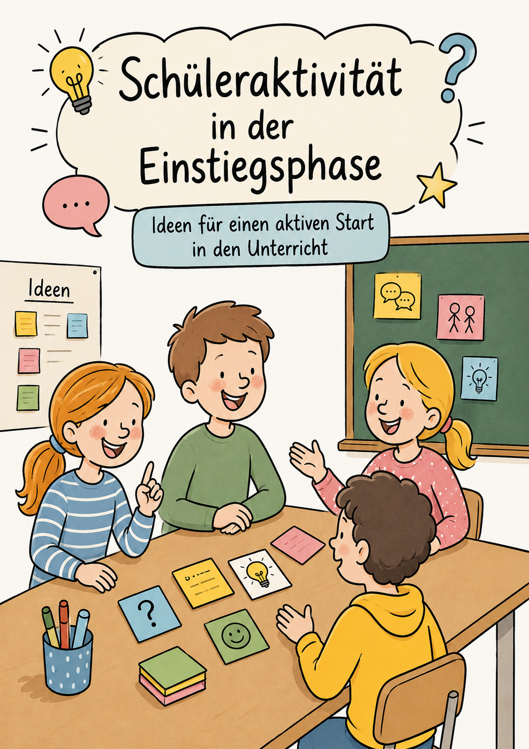 Schüleraktivität in der Einstiegsphase erhöhen. Lernende von Beginn an aktivieren