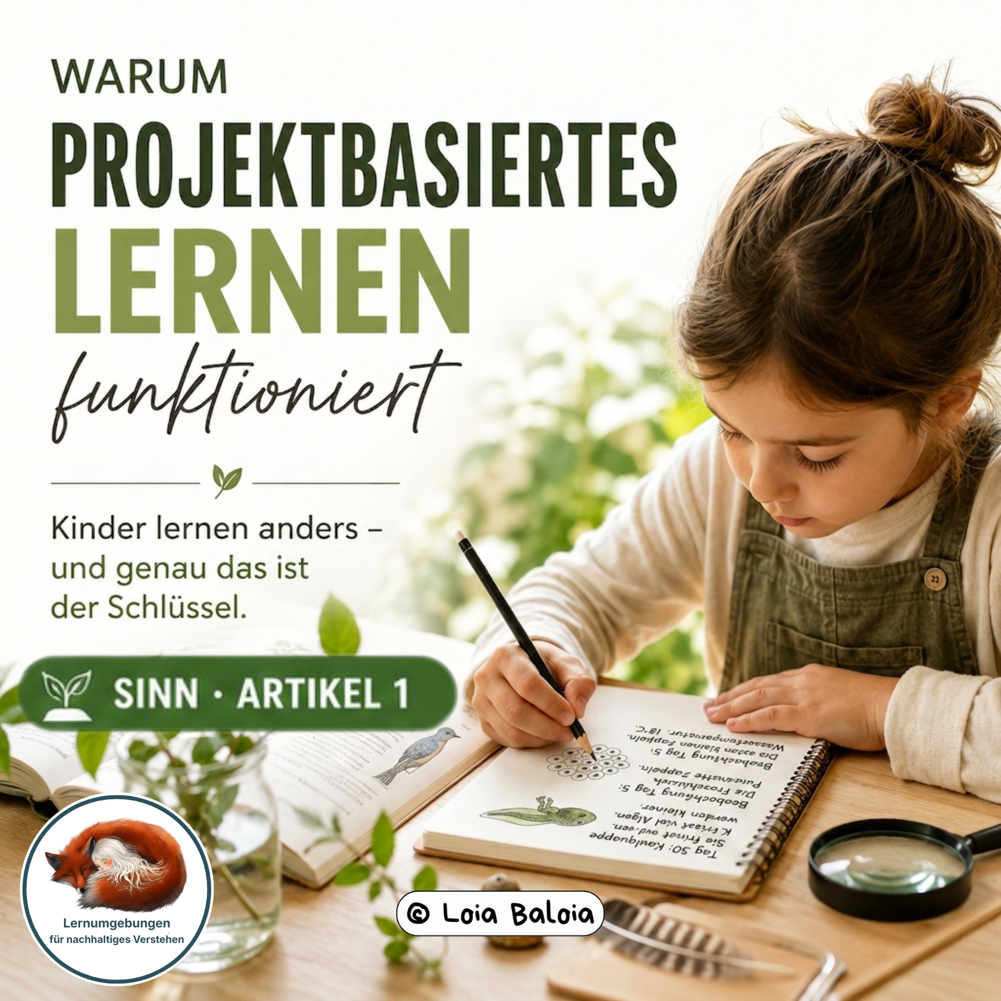 Wenn Lernen Sinn macht: Warum manche Kinder mit echten Projekten aufblühen.