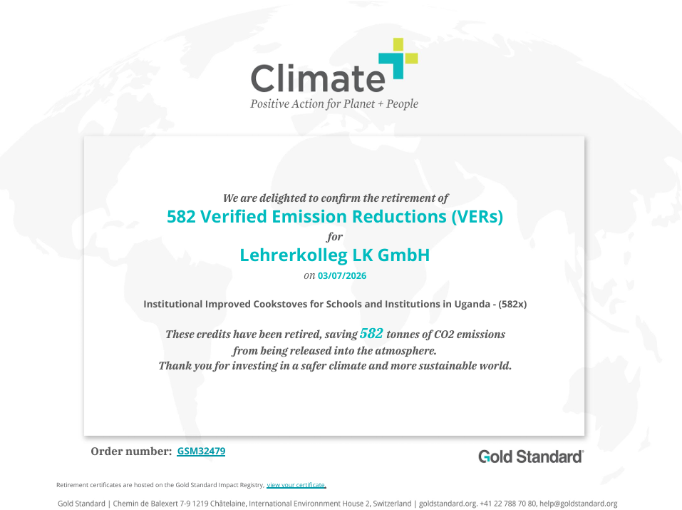 eduki und Klimaschutz - unser Co2 Ausgleich für 2025