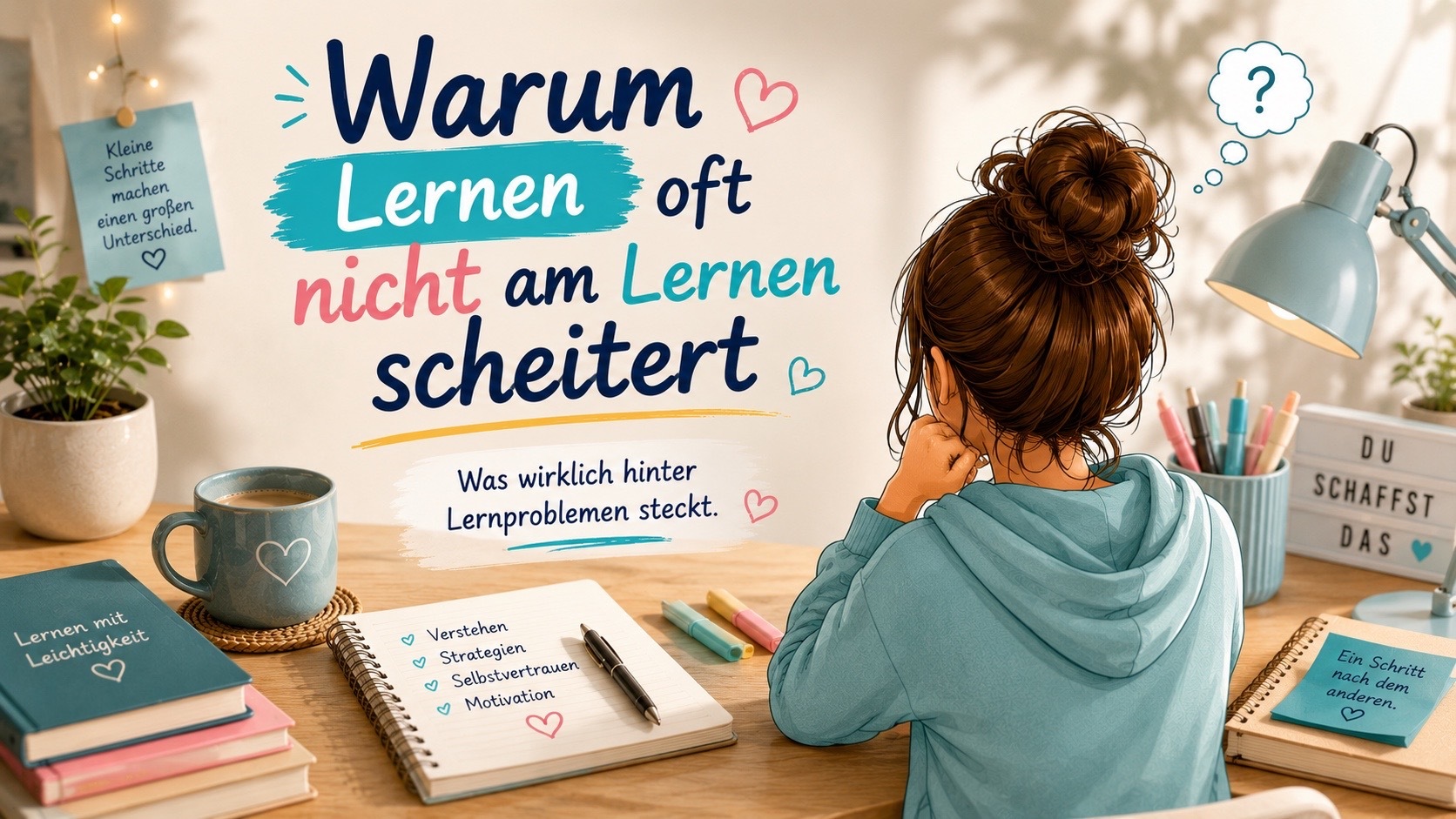 Warum Lernen oft nicht am Lernen scheitert