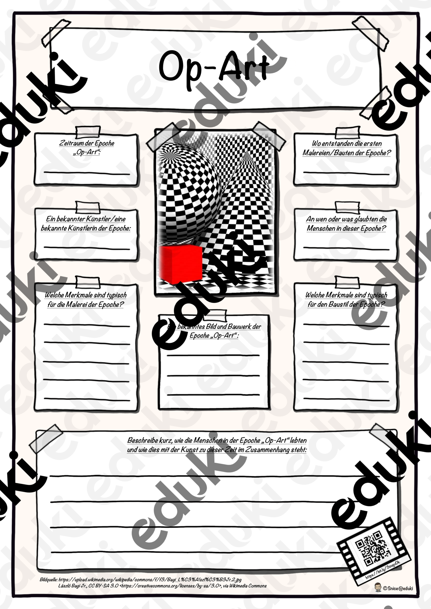 Steckbrief Kunstepoche Op-Art
