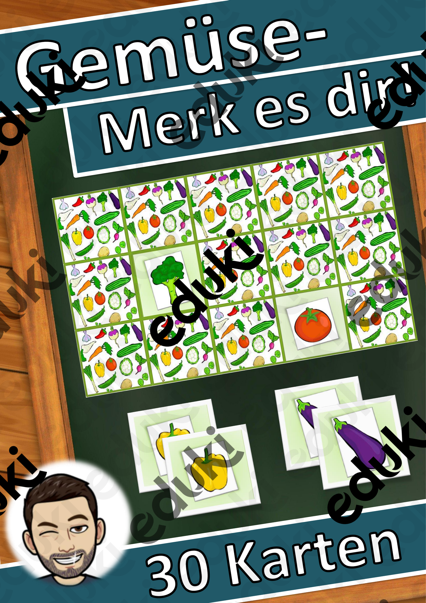 Gemüse - Merk es dir!