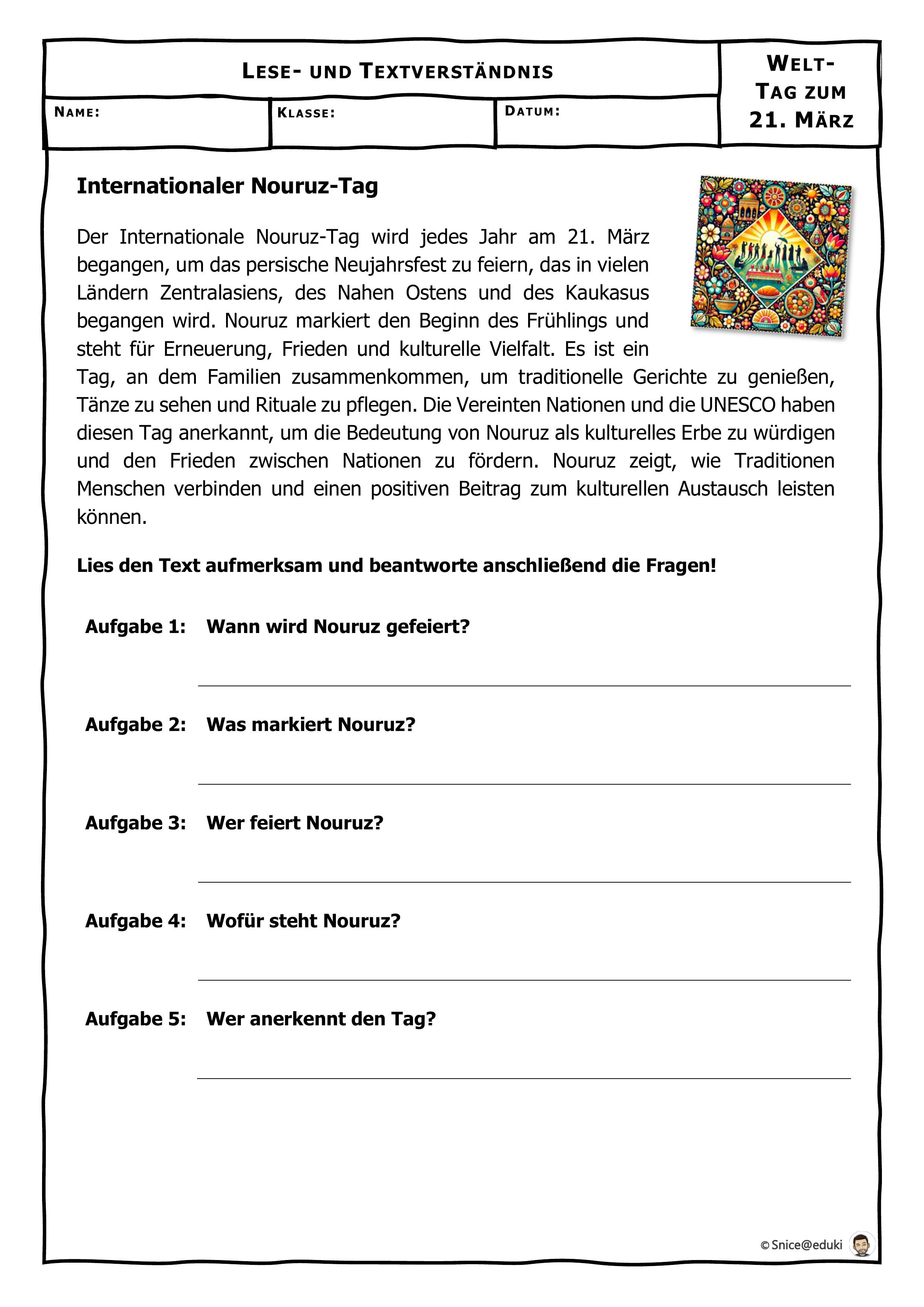 03-21 Internationaler Nouruz-Tag