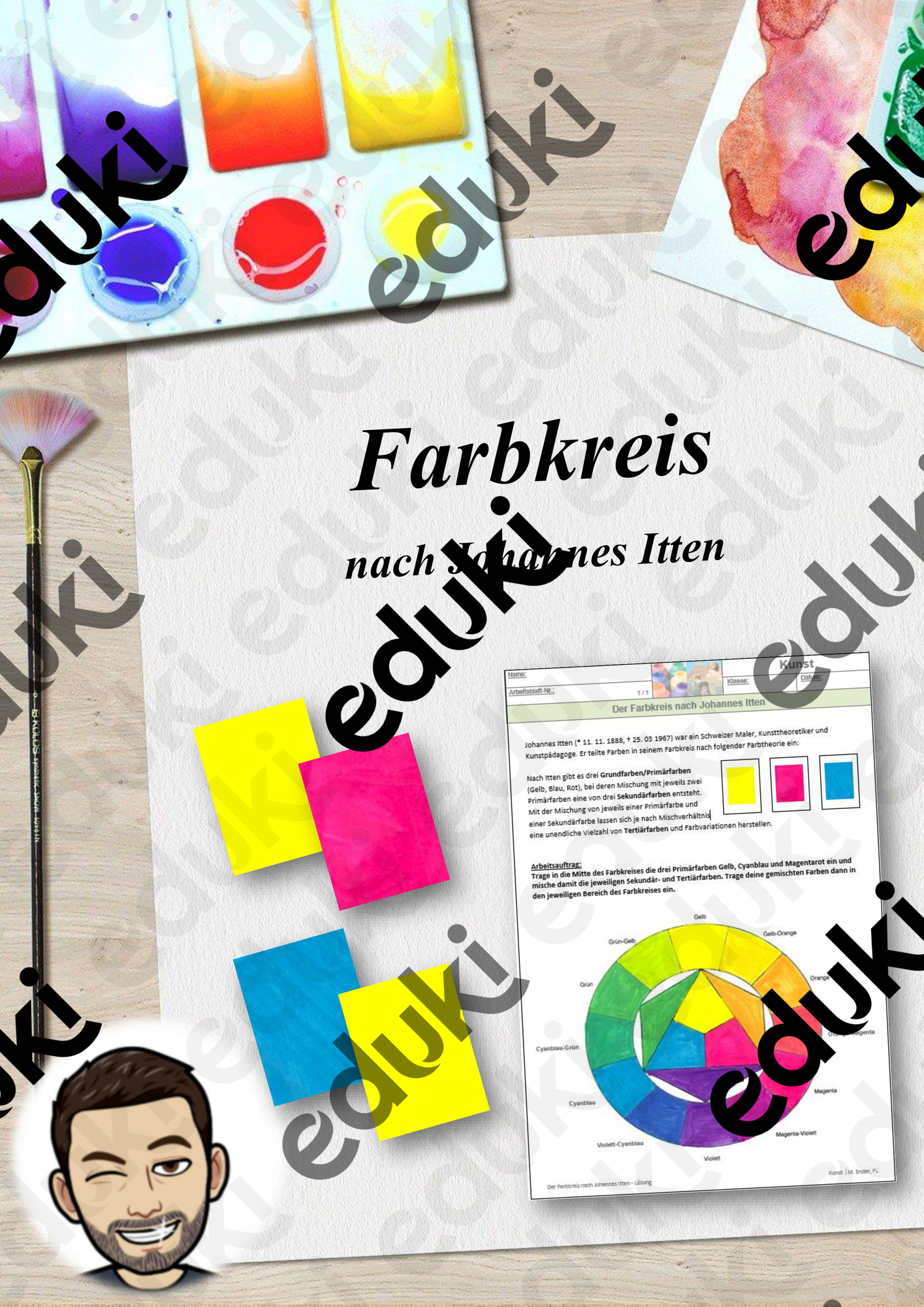 Farbkreis, Farbenlehre (auch Homeschooling)