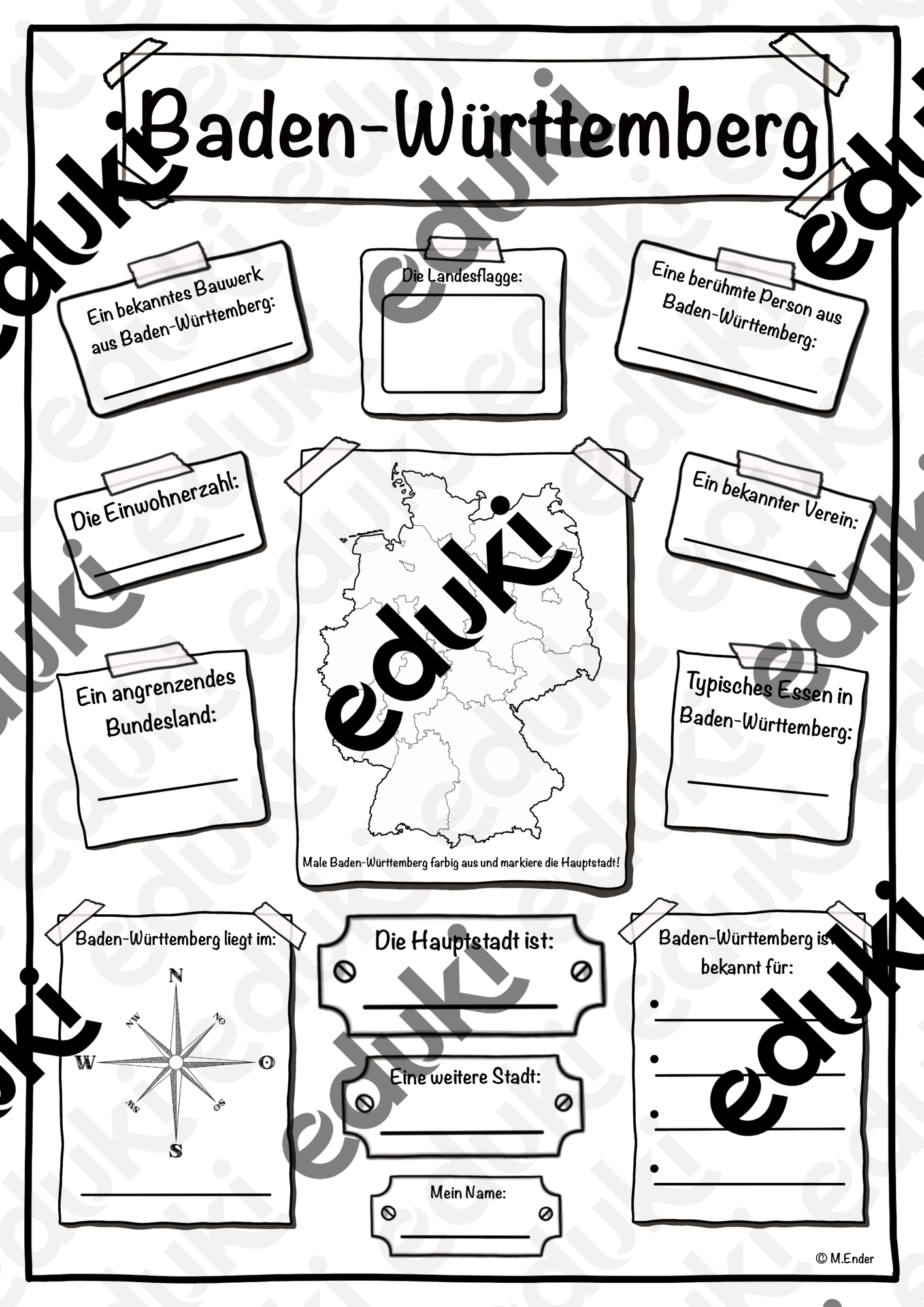 Steckbrief Bundesland Baden-Württemberg