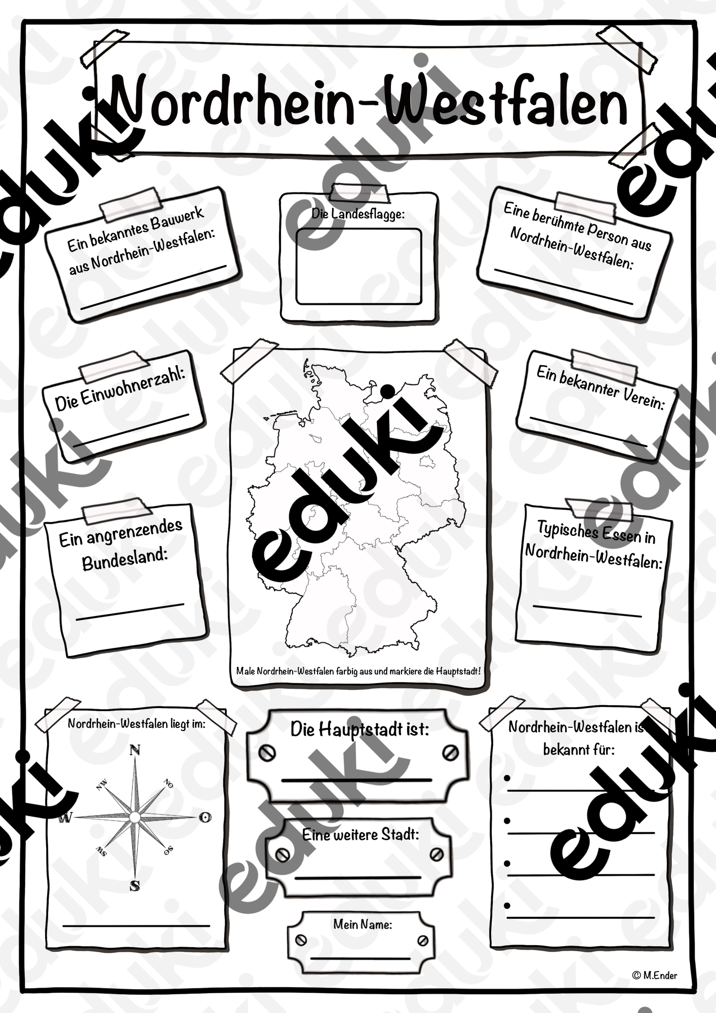Steckbrief Bundesland Nordrhein-Westfalen