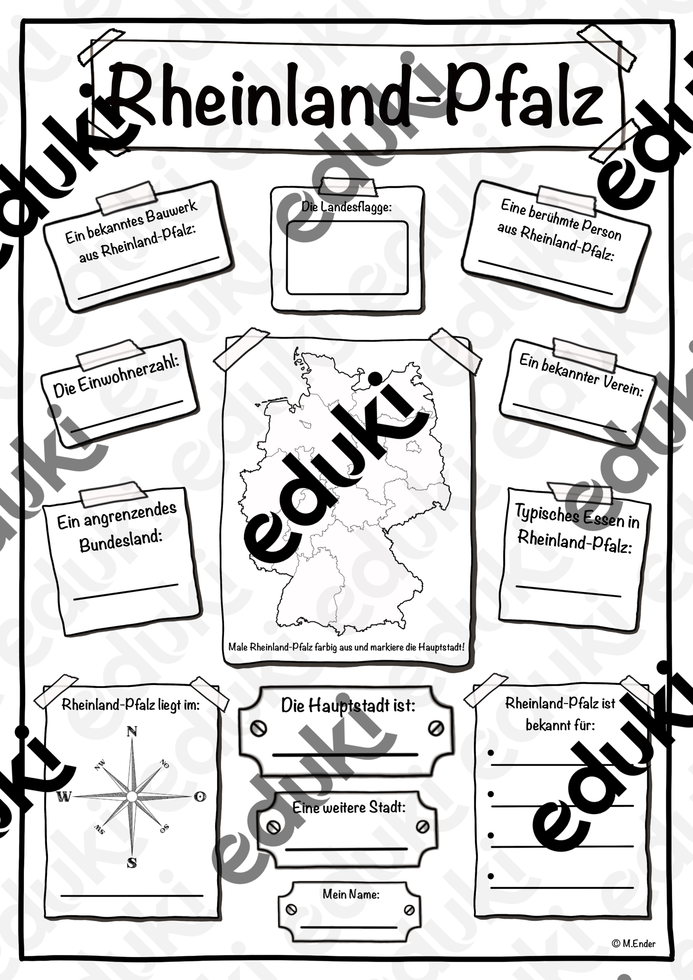 Steckbrief Bundesland Rheinland-Pfalz