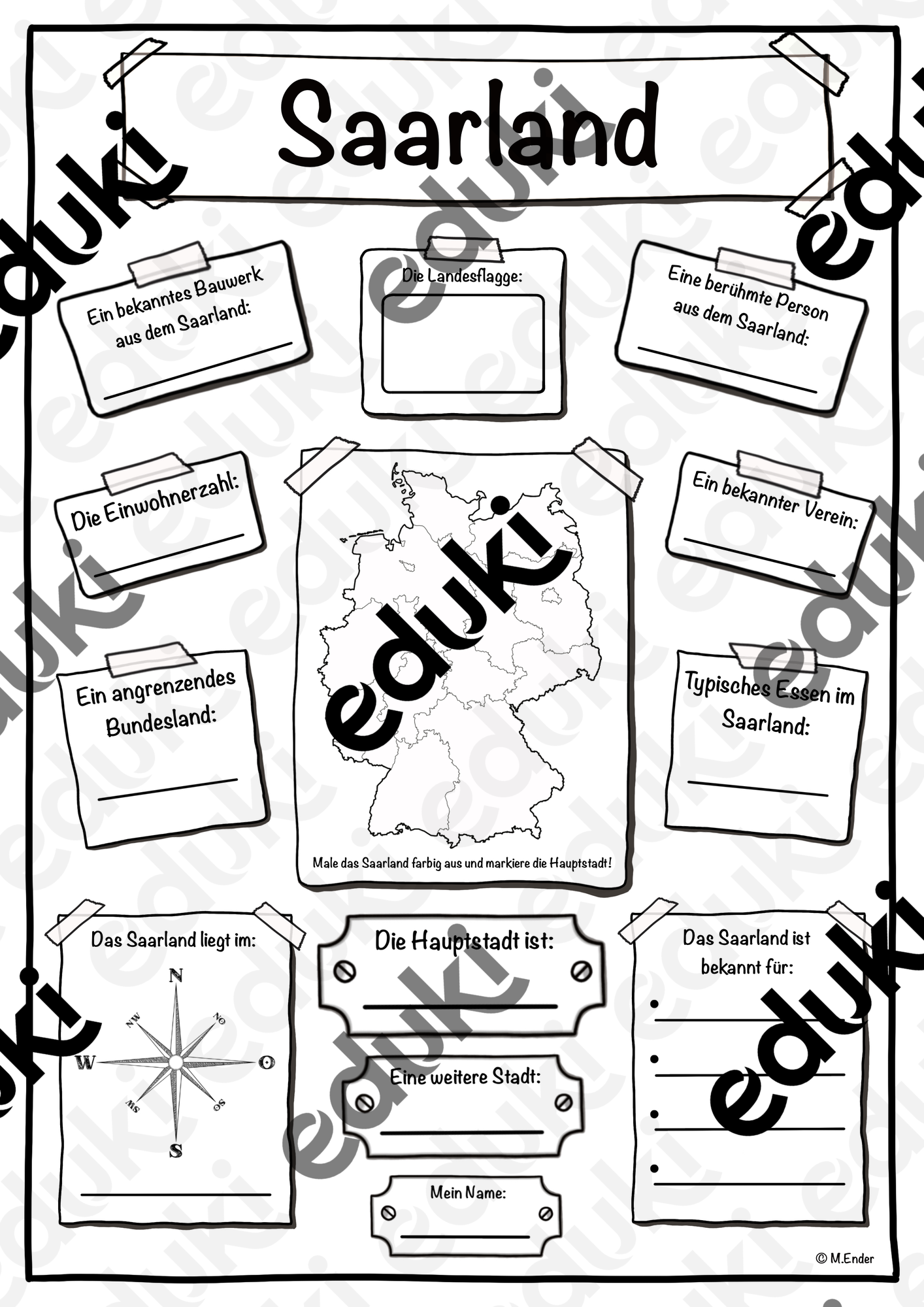 Steckbrief Bundesland Saarland