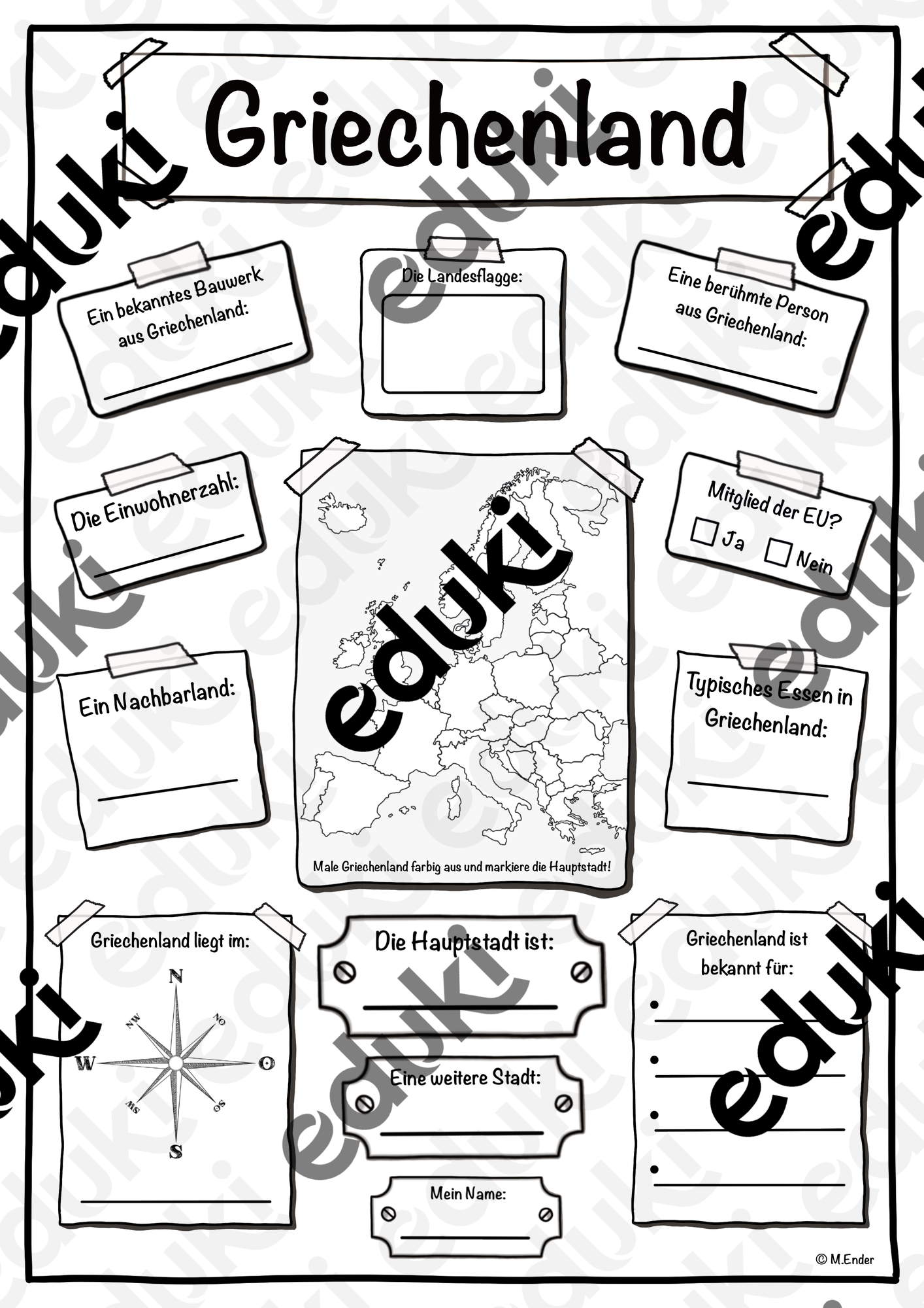 Steckbrief Europa (Griechenland)