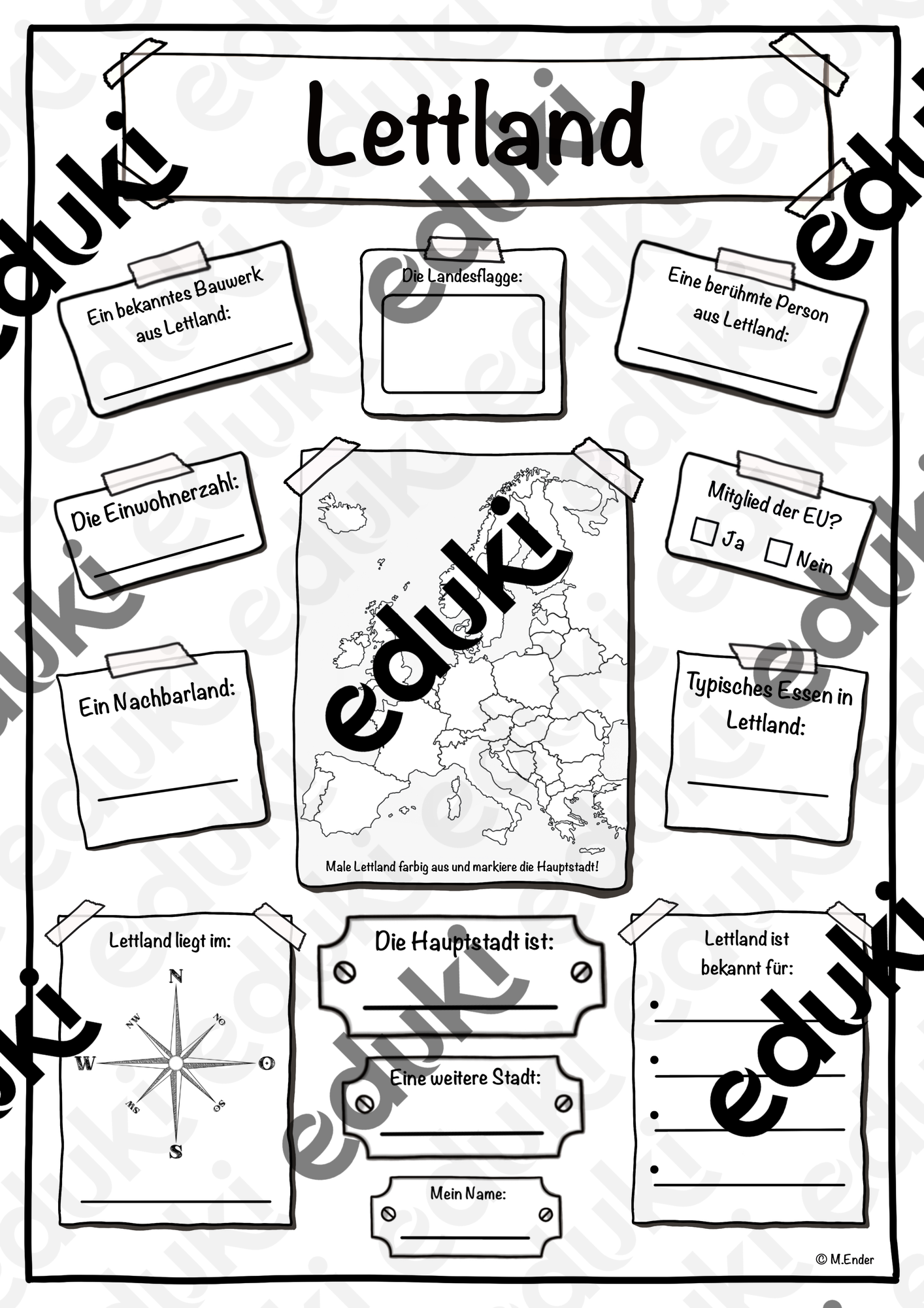 Steckbrief Europa (Lettland)