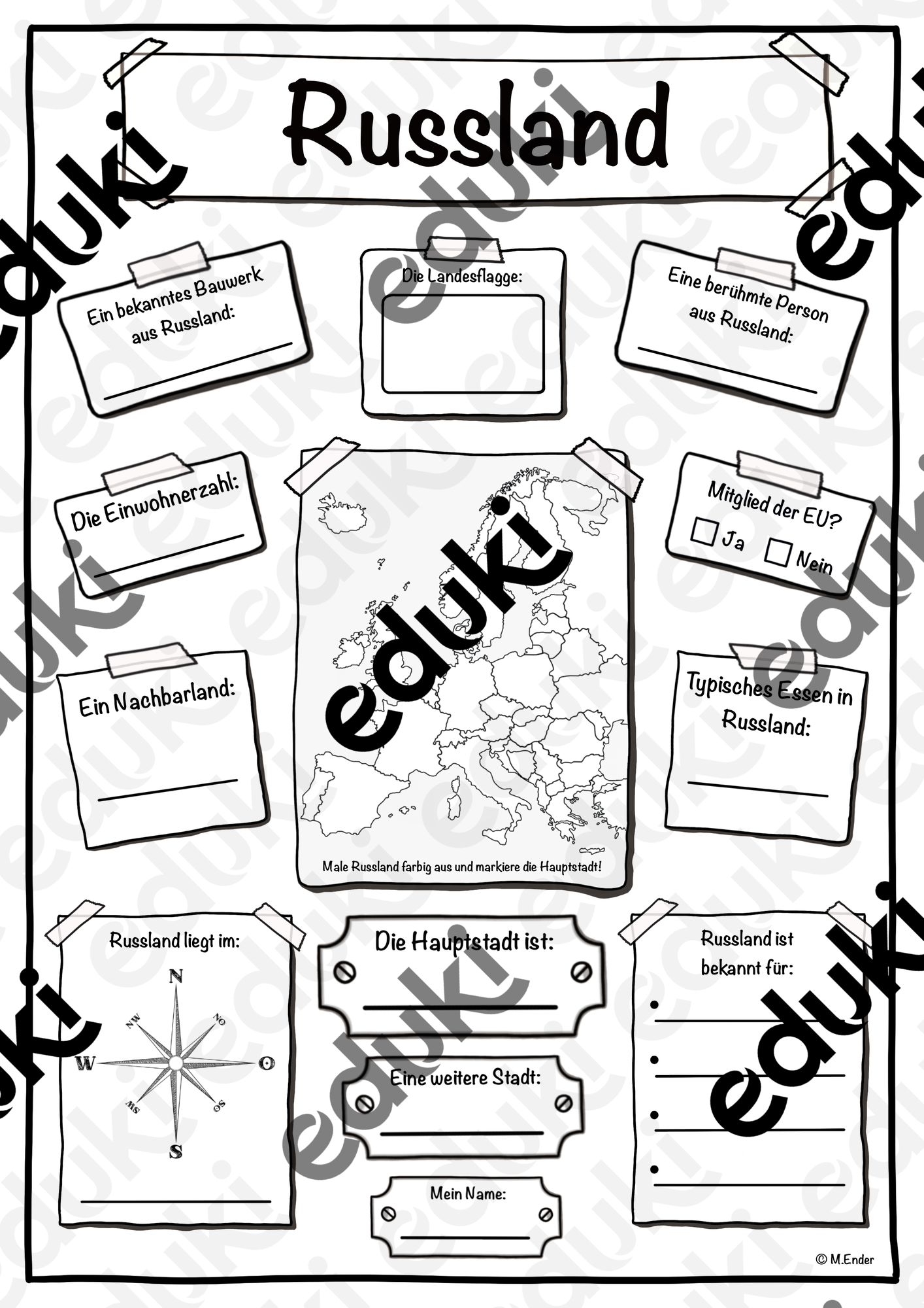 Steckbrief Europa (Russland)