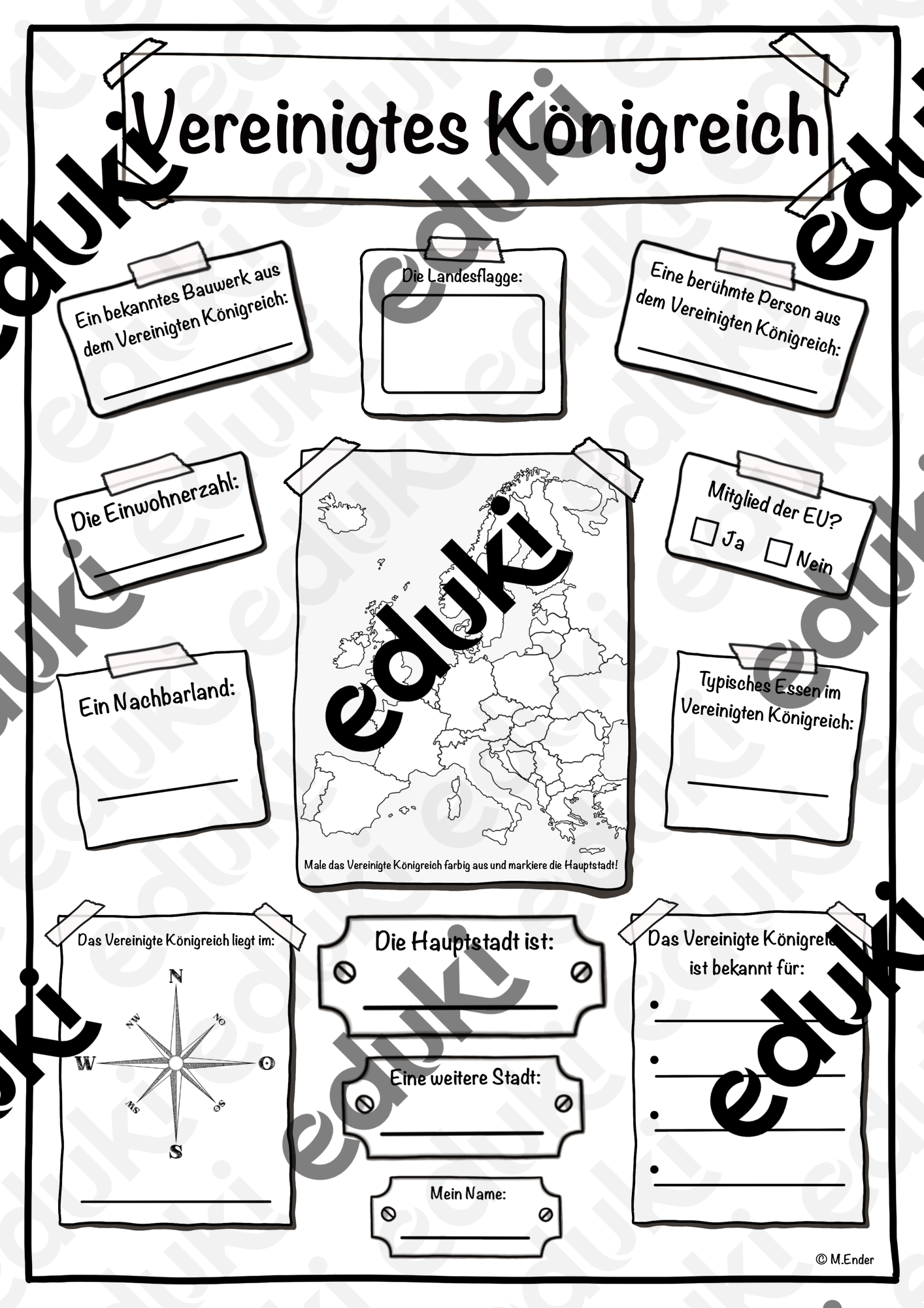 Steckbrief Europa (Vereinigtes Königreich)