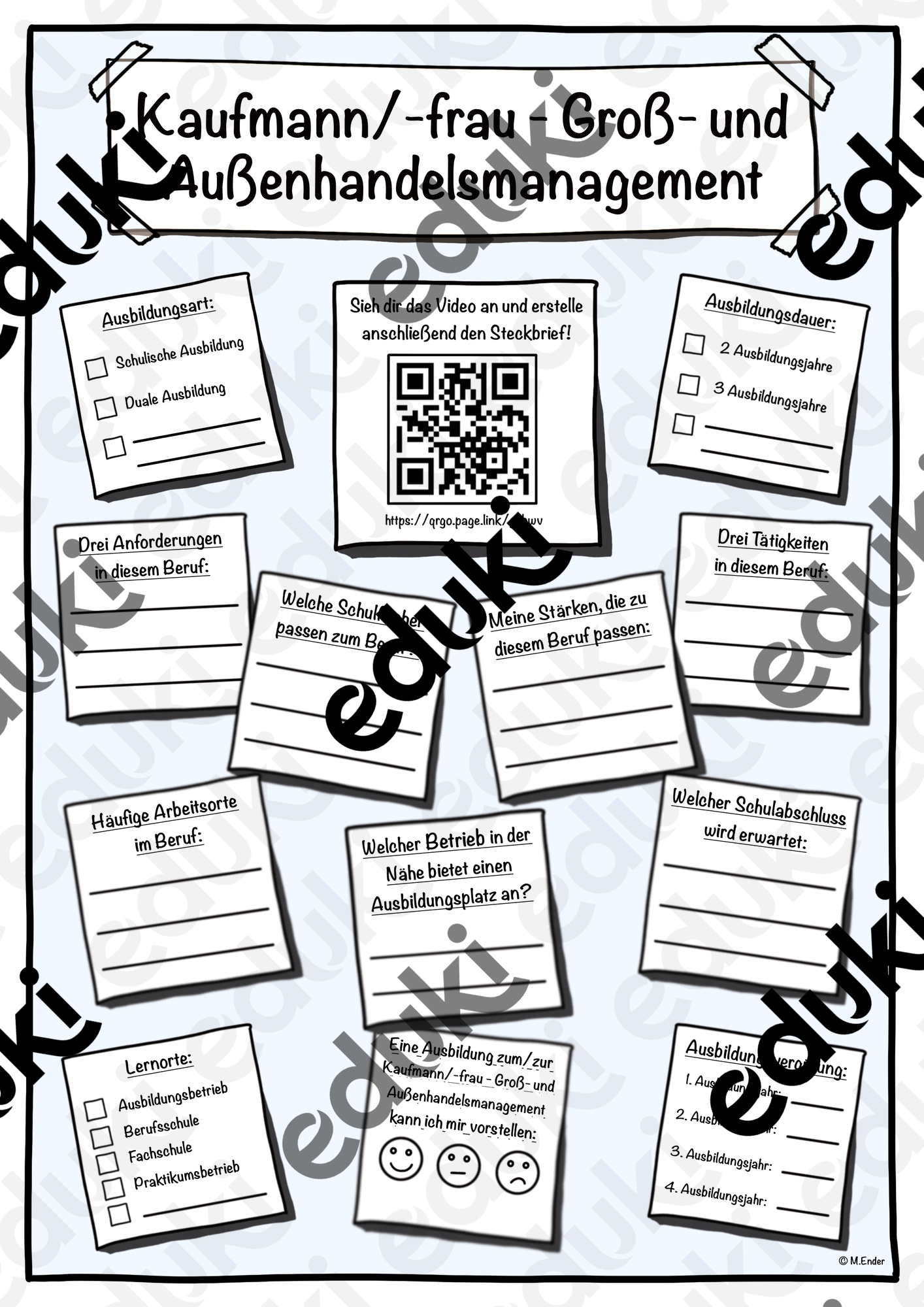 Steckbrief Ausbildungsberuf Kaufmann/frau - Groß- und Außenhandelsmanagement