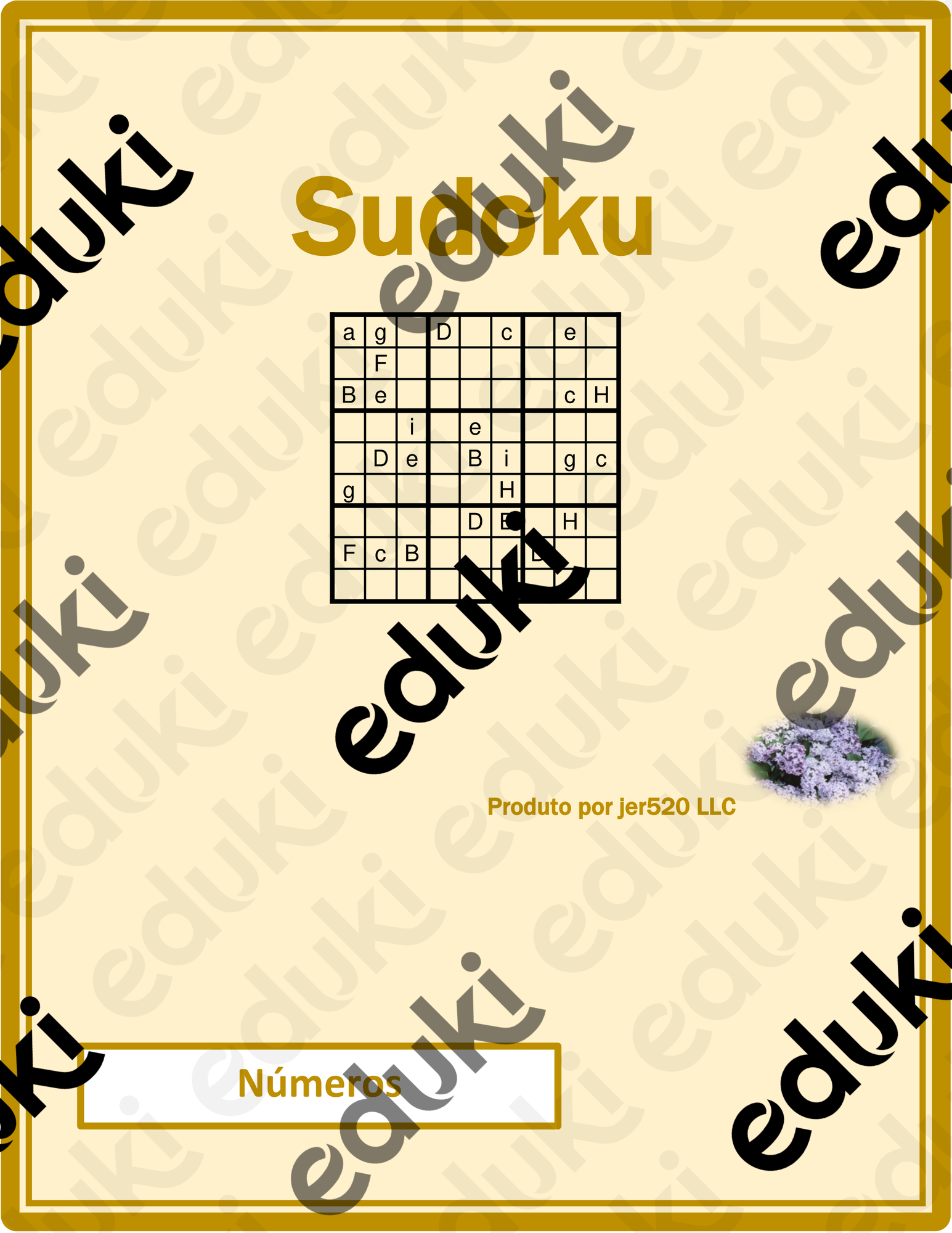 Sudoku Letras e Números Ed.4