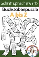 Buchstaben Puzzle - Anlaute A-Z für die 1.Klasse Deutsch