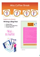 Writing a Blog Post / Blog Entry (Method Sheet, Teen Blogging 