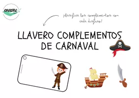 Accesorios para photocall de Carnaval - material de la siguiente asignatura  Material interdisciplinario