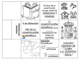 Día de la Constitución Española - material de la siguiente asignatura  Tutoría / Manejo de clase