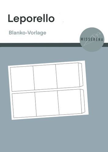 Leporello Blanko-Vorlage – Unterrichtsmaterial im Fach Fachübergreifendes