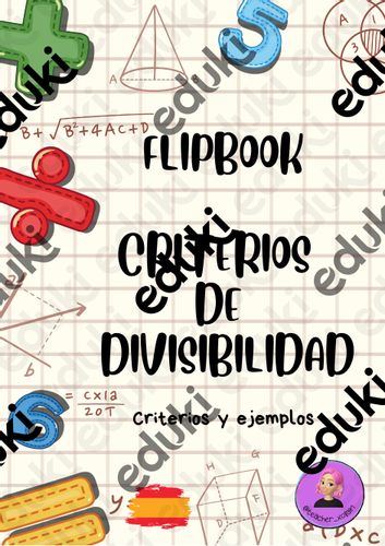 FLIPBOOK CRITERIOS DIVISIBILIDAD - material de la siguiente asignatura  Matemáticas