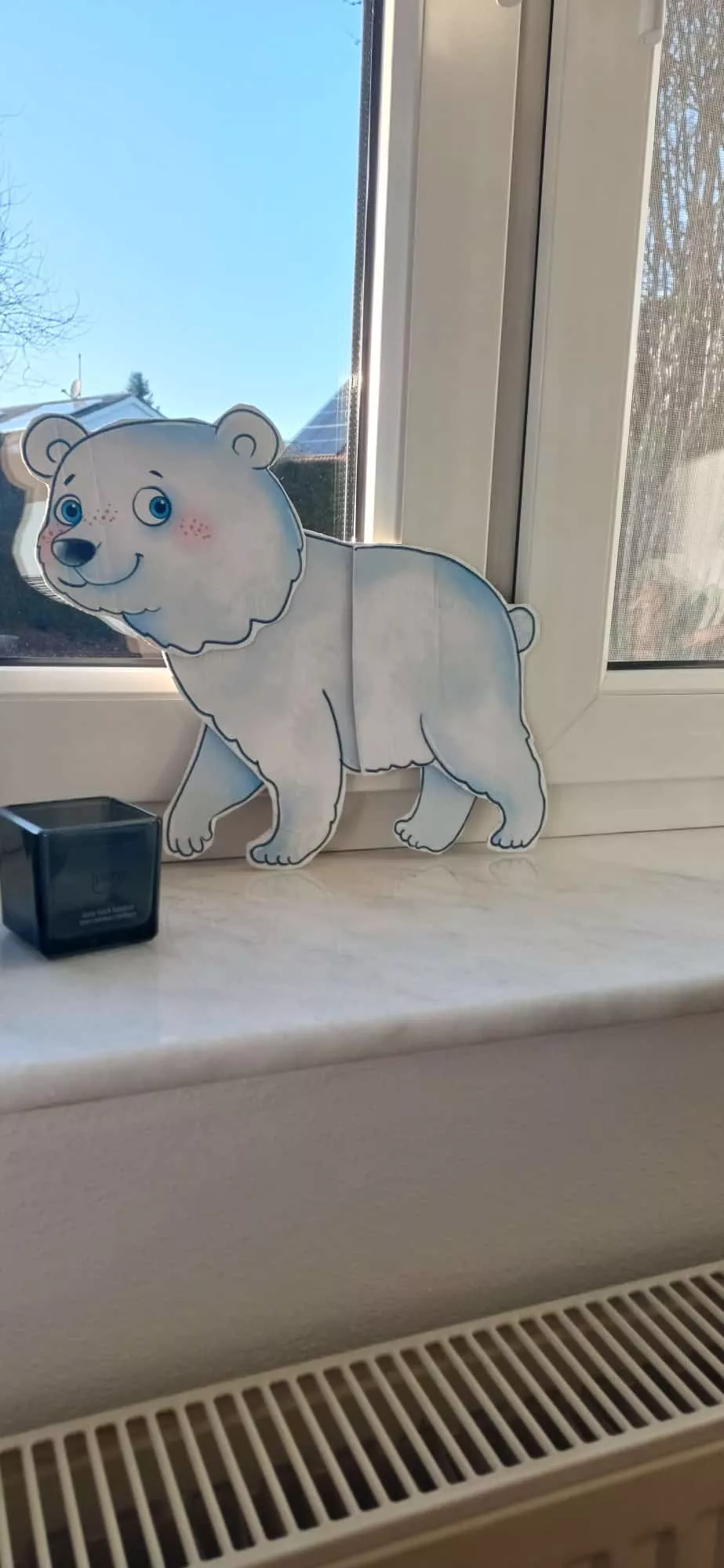 Bild in der Beschreibung des Unterrichtsmaterials Bastelbogen: Extragroßer "Eisbär" von illuBine #5