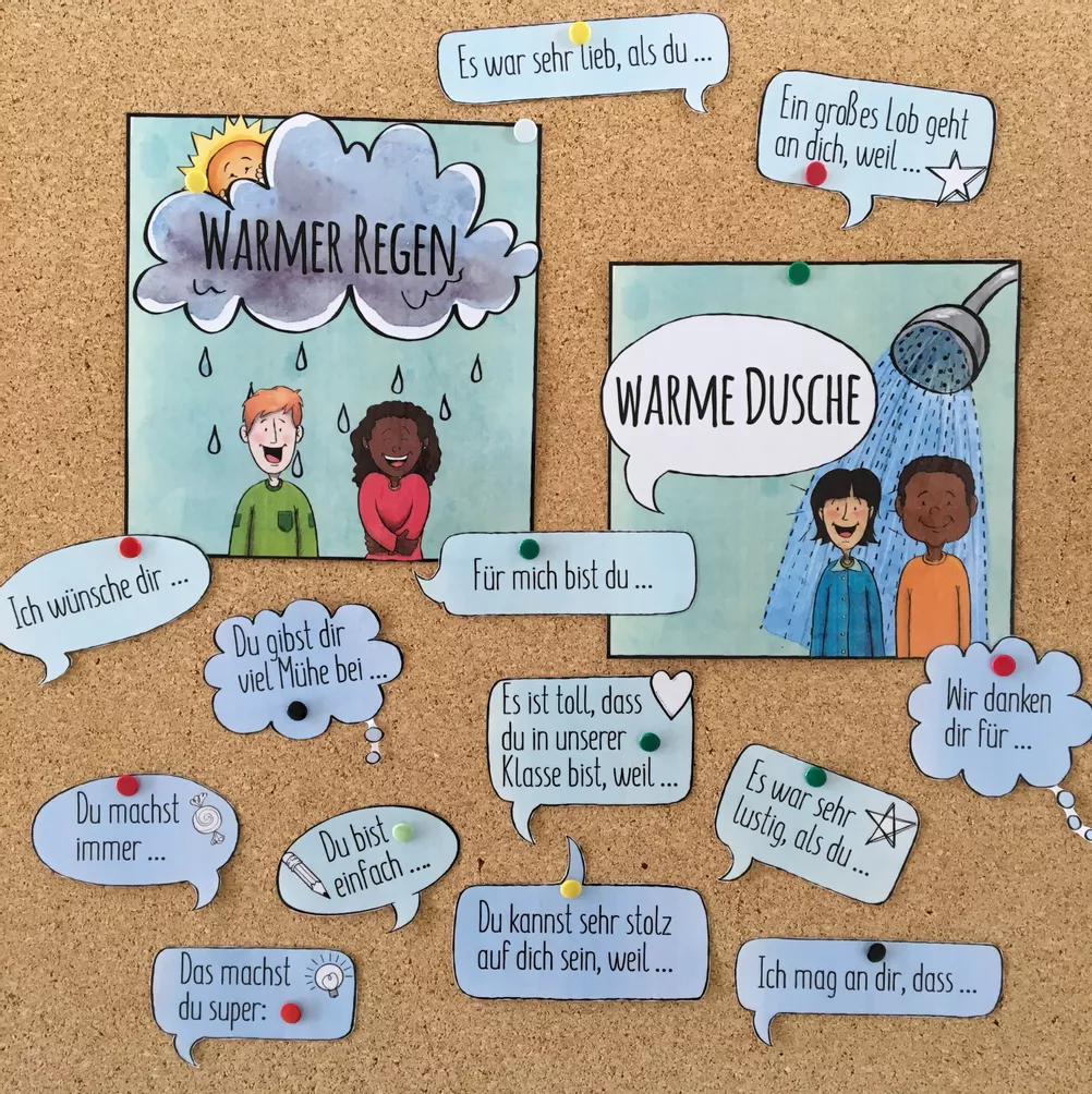Bild in der Beschreibung des Unterrichtsmaterials Warme Dusche ❤️🚿 / Warmer Regen - SPARPAKET Bestseller Klassenlehrer von Doodleteacher #2