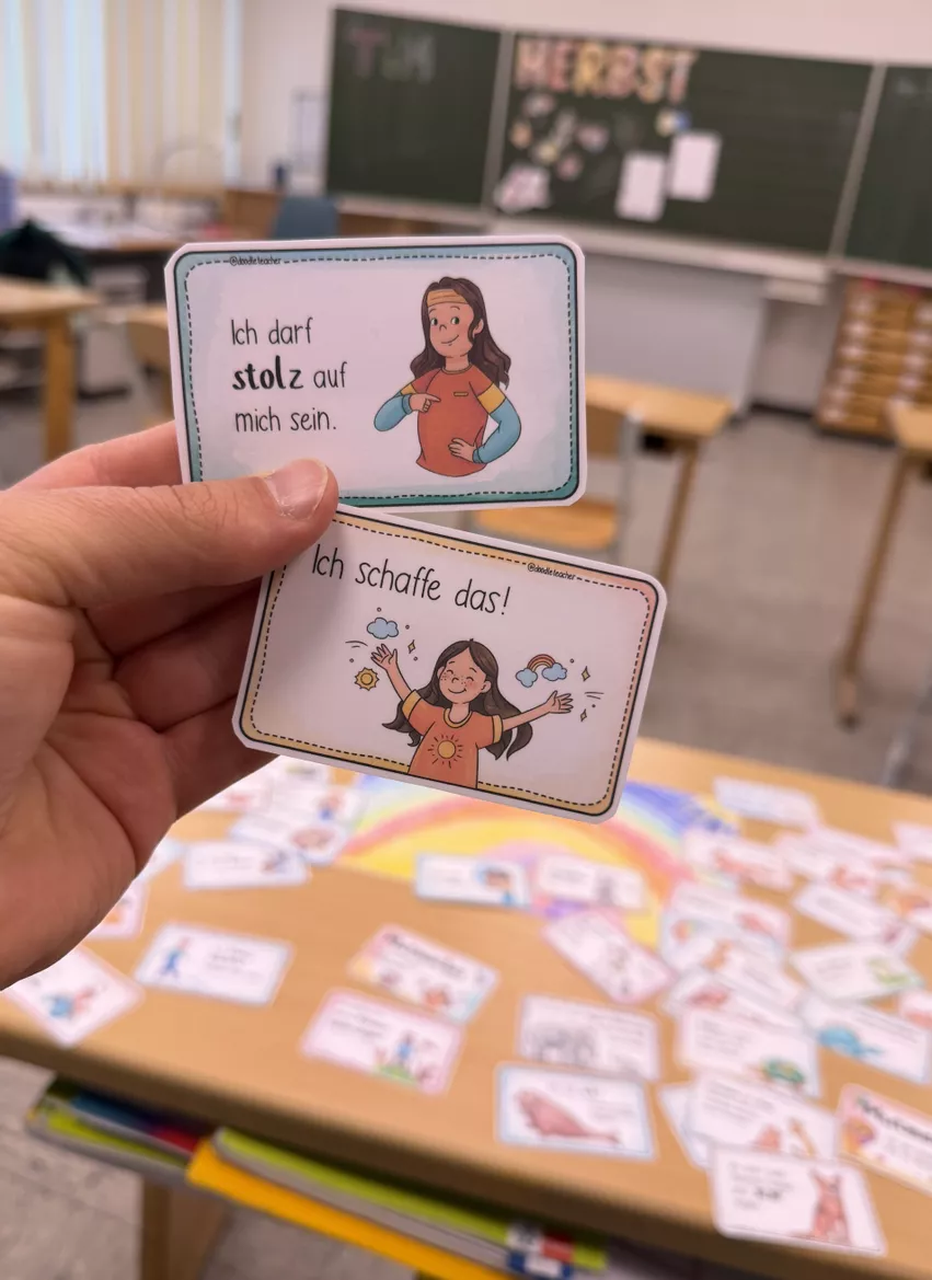 Bild in der Beschreibung des Unterrichtsmaterials @Mutmachkarten - Motivation & Growth Mindset (Set 2) Mutmacher #rabattraketenzusalevester25 von Doodleteacher #2