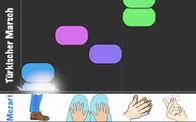 Bild in der Beschreibung des Unterrichtsmaterials MUSIK 🎬 play along VIDEO für Body Percussion MOZART Türkischer Marsch • auch Musik fachfremd von MUSIK im Unterricht #1