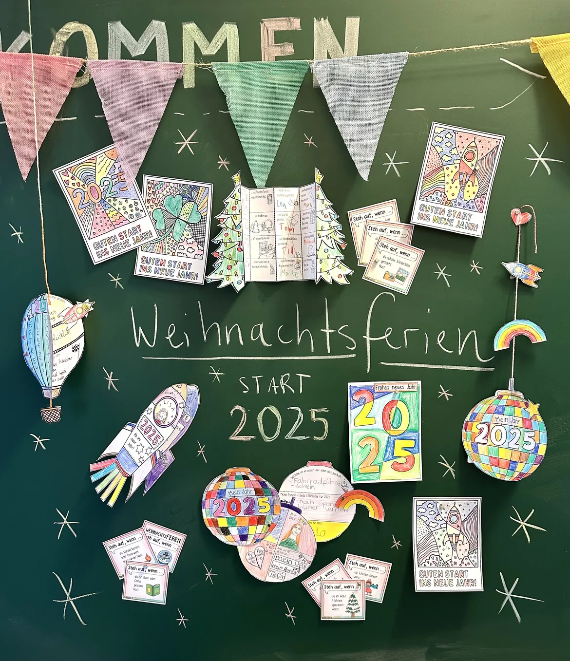 Bild in der Beschreibung des Unterrichtsmaterials Weihnachtsferien / Neujahr 2026 - PAKET Alternative zum Erzählkreis von Doodleteacher #1