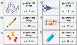 Bild in der Beschreibung des Unterrichtsmaterials Stationsarbeit: Längenmaße umwandeln und Längen schätzen (Maßeinheiten, Größen im Alltag, Längeneinheiten) von Lernenlernen #2