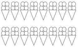 Bild in der Beschreibung des Unterrichtsmaterials Kombinatorik: Differenzierte Arbeitsblätter für die 3. und 4. Klasse von abc shop #3