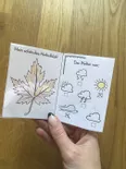 Bild in der Beschreibung des Unterrichtsmaterials Meine Herbstferien (Mini-Faltheft) von madamelöwenherz #2