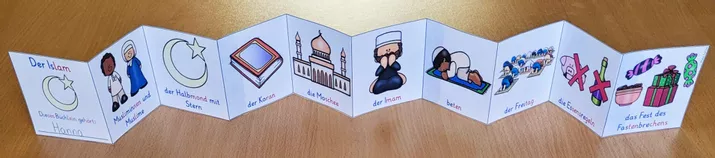 Bild in der Beschreibung des Unterrichtsmaterials Islam Grundschule LEPORELLO Klasse 1 und 2 Ethik Religion (Weltreligionen) von Helles Köpfchen #1