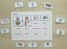 Bild in der Beschreibung des Unterrichtsmaterials Bilderlotto "Sch sch" - Wörter (Druckschrift farbig) von smilematerial #1