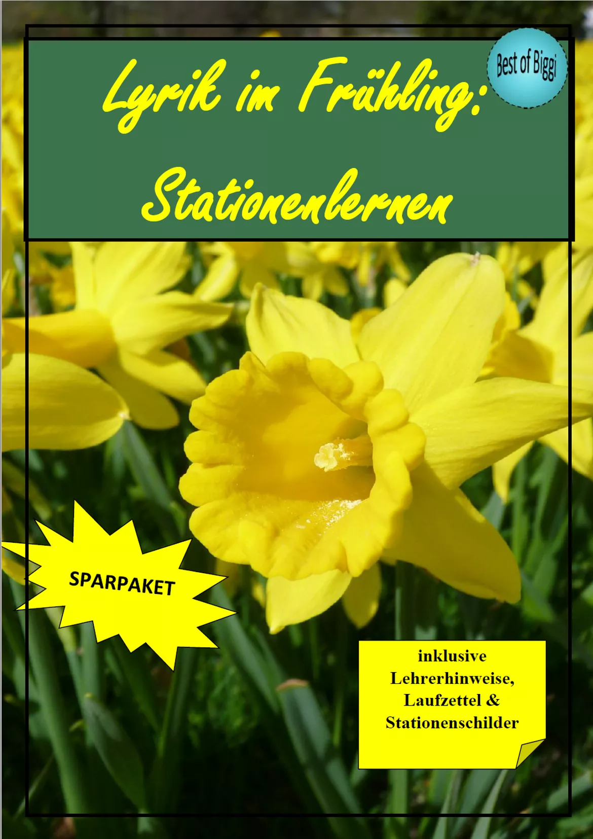 Arbeitsblatt Gedicht Goethe: Frühzeitiger Frühling - als PDF & Word ...