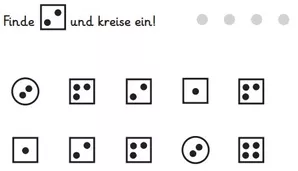 Bild in der Beschreibung des Unterrichtsmaterials Schau Genau Teil 3: Mengen erfassen (Wahrnehmung trainieren) von abc shop #1
