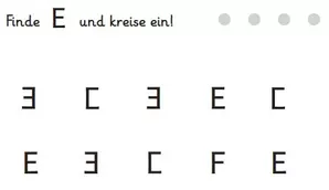Bild in der Beschreibung des Unterrichtsmaterials Schau Genau Teil 2: Buchstaben (Wahrnehmung trainieren, Alphabetisierung) von abc shop #1