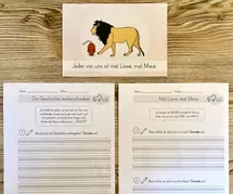 Bild in der Beschreibung des Unterrichtsmaterials Bilderbuch: Der Löwe in dir (Kreatives Schreiben) von minimalclassroom #2