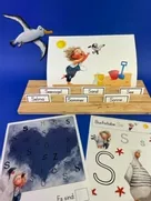 Bild in der Beschreibung des Unterrichtsmaterials Buchstabeneinführung S mit Tafelmaterial & Arbeitsblätter von Klassengezwitscher #1
