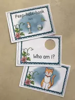 Bild in der Beschreibung des Unterrichtsmaterials Peephole Book - 14 Pets von Unterricht mit Herz #1