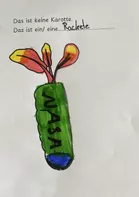 Bild in der Beschreibung des Unterrichtsmaterials Malvorlagen zum Weitermalen - "Das ist kein...Das ist ein/ eine..." von TeacherTastic #5