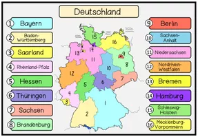 Bild in der Beschreibung des Unterrichtsmaterials DEUTSCHLAND - LERNWERKSTATT (analog und digital) von Unterrichtmitspass #4