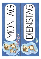 Vorschau - Merkblätter - Tagestransparenz / Tafelkalender Otterklasse - Seite 1