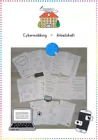Vorschau - Arbeitsblätter - Cybermobbing: Arbeitsheft - Sachunterricht - Kl. 3/4 (Medienkompetenz & Prävention) - Deckblatt