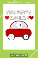 Vorschau - Spiele - Interaktives PDF Verliebte Zahlen - Deckblatt
